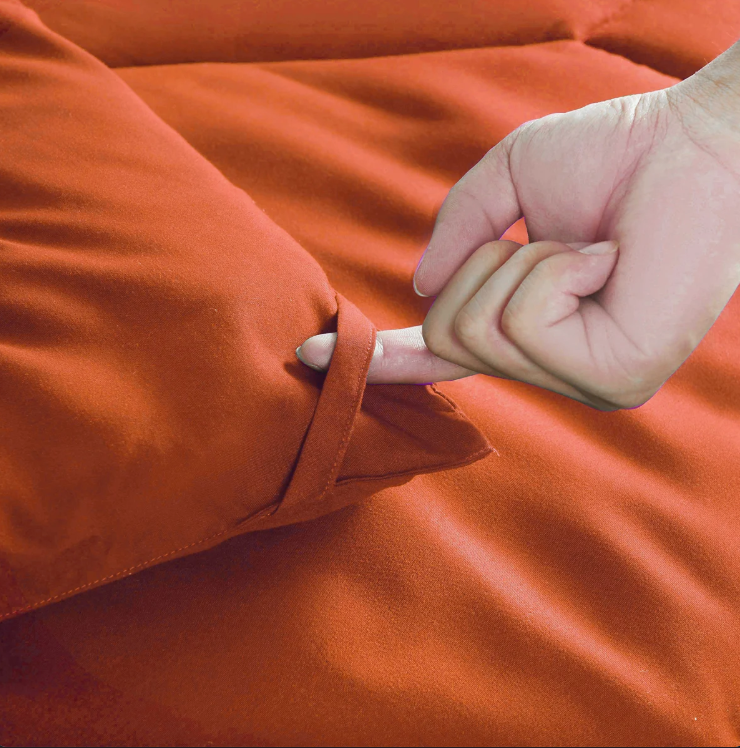 8 PCS Modern Comforter Set with Sheets All Season Bed in a Bag